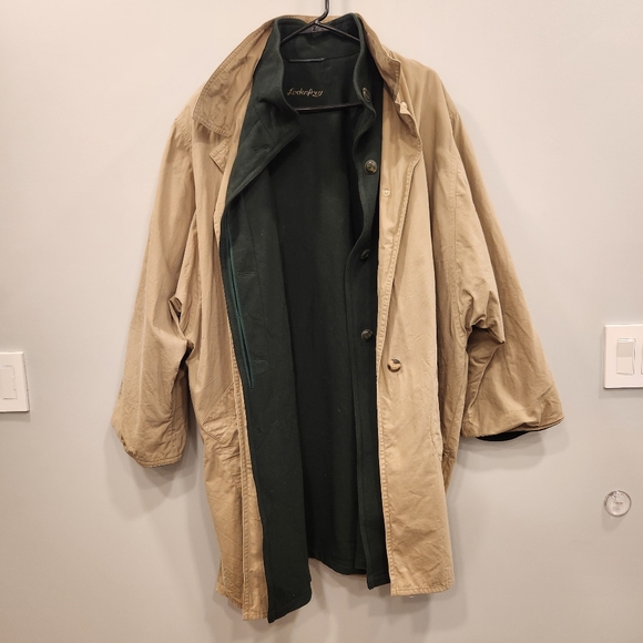 Lodenfrey Coat Cotton Wool Blend Size 40